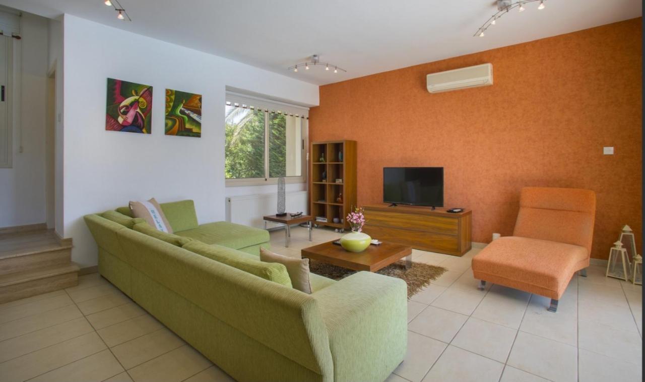 Soothing Sunset Villa With Private Pool, 200M From The Beach Perivolia Exteriér fotografie